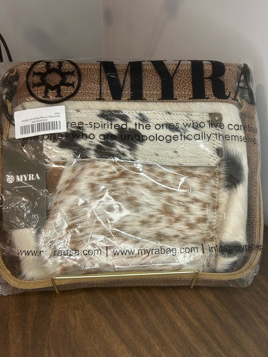 Myra Bag Handbags - Myra Bygone Cowhide Crossbody Purse NWT Hair-On Hide Western Boho Bag